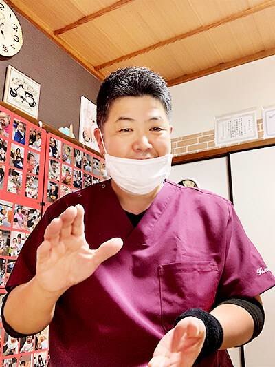 田中代表|京田辺や八幡、宇治地域の産後骨盤矯正に特化した専門院。産後太りの改善、交通事故治療の施術も行います